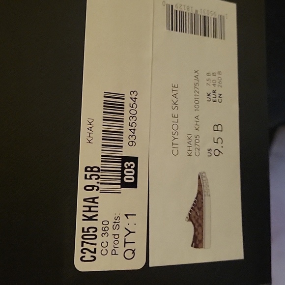 Citysole skate sneaker coach brand new in box - Picture 3 of 4